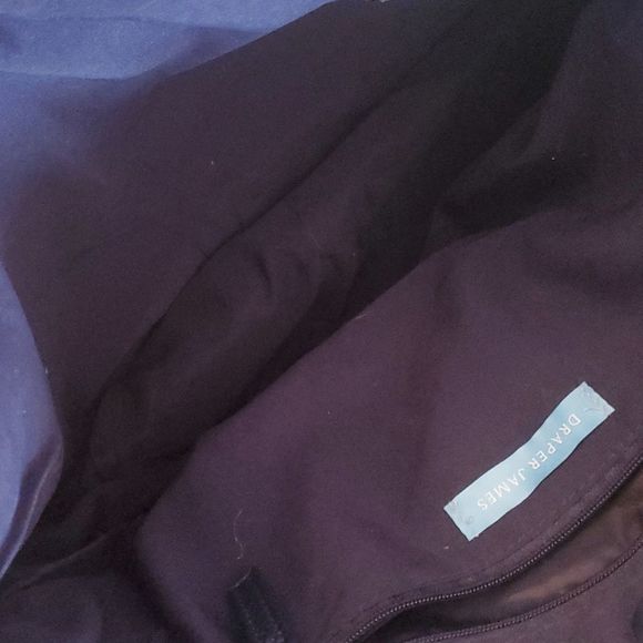 DRAPER JAMES staw tote with matching wristlet - Picture 3 of 5